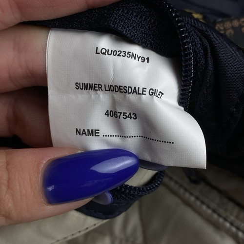 Vintage Barbour Weste Damen Luxus Y2K Classic Größe 8 " - Bild 5 von 7