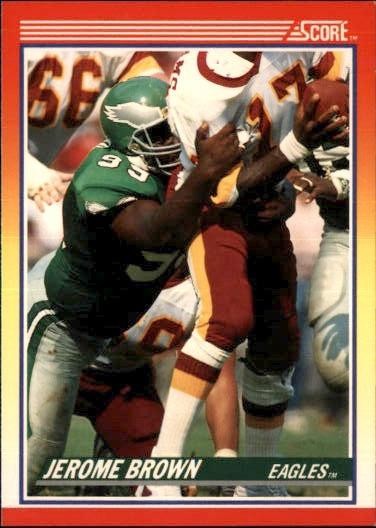 1990 Score #252 Jerome Brown