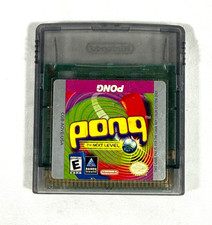 Pong The Next Level Nintendo Game Boy Color 1999 Authentic Tested Works