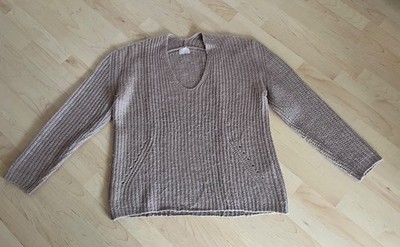 MRS HUGS Pullover Damen Gr. L Alpaka beige