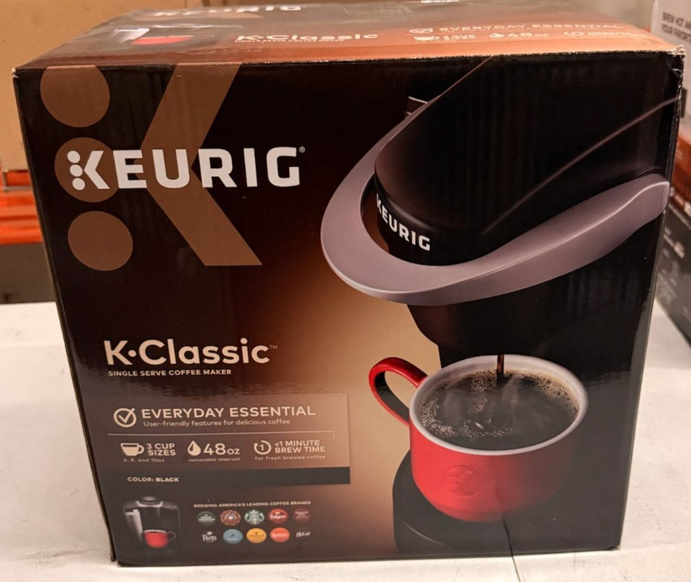 &ndash; Black K-cup Pod Brewer