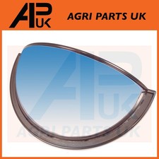 Universal Fish eye Mirror Head Curved convex + Clamp Tractor Plant Digger Lorry