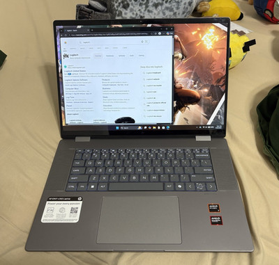 HP ENVY x360 16'' Touch 2-in-1 Ryzen 7 16GB 512GB SSD Win 11 Silver 2024