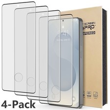2/4-Pack HD Clear Screen Protector For Samsung Galaxy S25 Privacy Tempered Glass