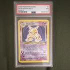 PSA 7 2000 Pokemon TCG Alakazam Base Set 2 Holo Rare #1 001/130