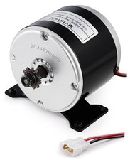 24V Brushed Electric Motor for E Scooter, Small Brushed Permanent Magnet