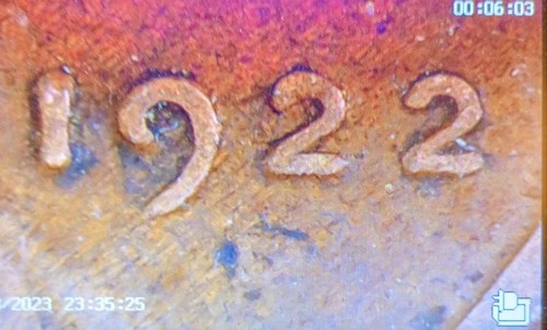 1922 D Lincoln Cent Weak D G- VG Circulated
