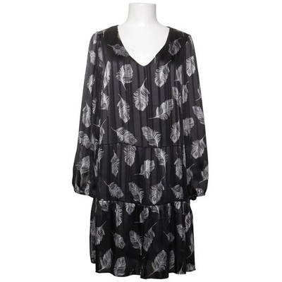 Comma, Kleid, Größe: 42, Schwarz/Weiß, Polyester, Print, Damen #b0S