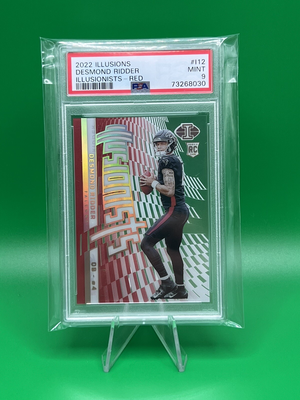 Desmond Ridder Panini Illusions Illusionists #I12 Red