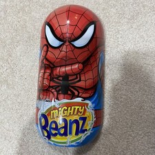 Mighty Beanz 46 Beanz with Spider Man Beanz Case
