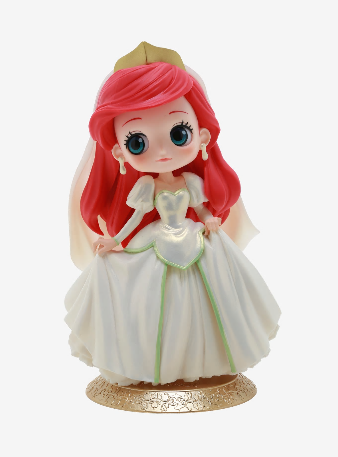 DISNEY PRINCESS ARIEL WEDDING DRESS BRIDE ANIME FIGURE THE LITTLE MERMAID  NIB | eBay