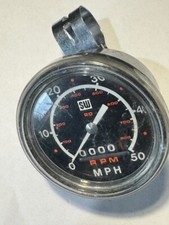 ! NOS VINTAGE BIKE SPEEDOMETER HEAD & BRACKET SW STEWART WARNER BICYCLE SEE NOTE