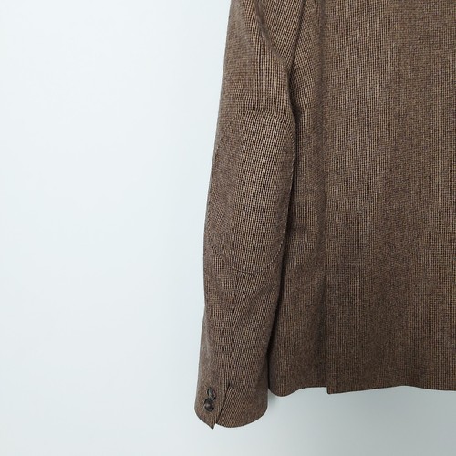 Aubin & Wills Tweed Blazer Mens Medium Brown 100% Lambswool Country Sport Jacket - Picture 4 of 13