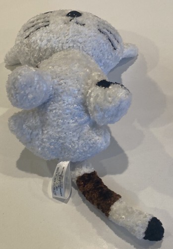 Calico Kitty Cat White Brown Black Kitten Stuffed Plush Toy Whiskers Sit China - Picture 7 of 9