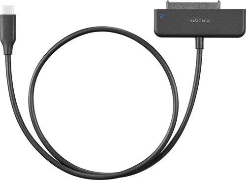 Insignia - Adaptateur SATA vers USB-C pour lecteurs SATA 2,5" - Noir - (Très bon état) en boîte - Photo 5/5