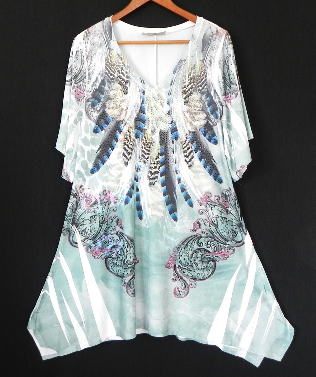 asymmetrical tunic dress Smoke Asymmetrical Tunic