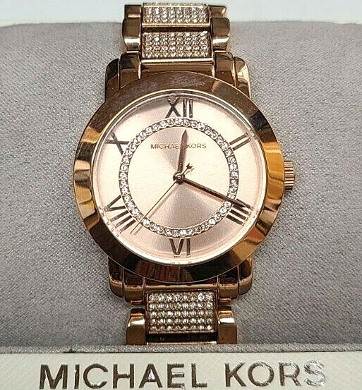 Michael Kors MK3687 Vail Rose Gold Dial Rose Gold Stainless Steel