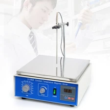 10000ML Magnetic Stirrer W/ Heating Plate Hotplate Digital Mixer Stir Bar Lab
