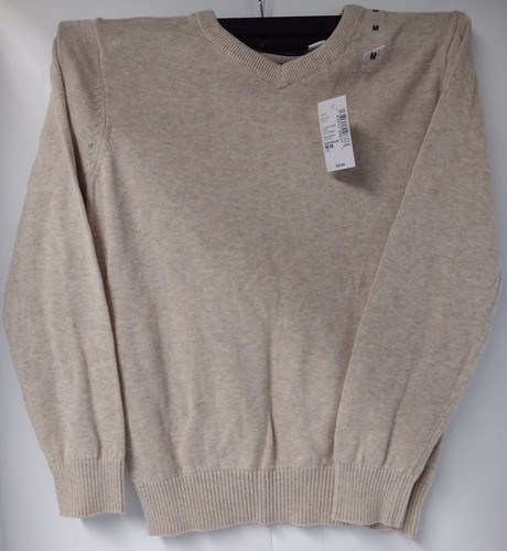 The Childrens Place Boys Size M 7/8 V-Neck Pullover Sweater in Color "Straw" NWT - Picture 2 of 5