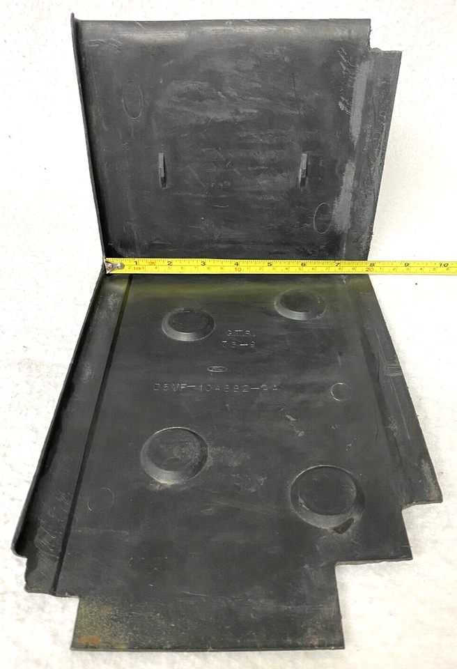 ESCUDO DE BATERÍA ORIGINAL LINCOLN, CONTINENTAL,TOWN CAR, 75-?, RETENEDOR, CAJA, FORD, MKIV Foto 3 de 4