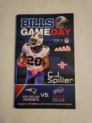2014 October 12, Bills GameDay Digest, C.J. Spiller,  (CP67)