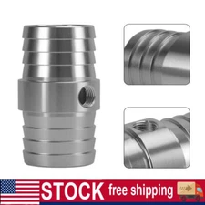 1-1/4" Hose with 1/8" NPT Steam Port Adapter Top Radiator for LS Swap Coolant