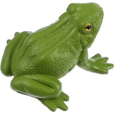 Lifelike Realistic Frog Model Frog Prop Statue Toy Frog Figurine Playsets