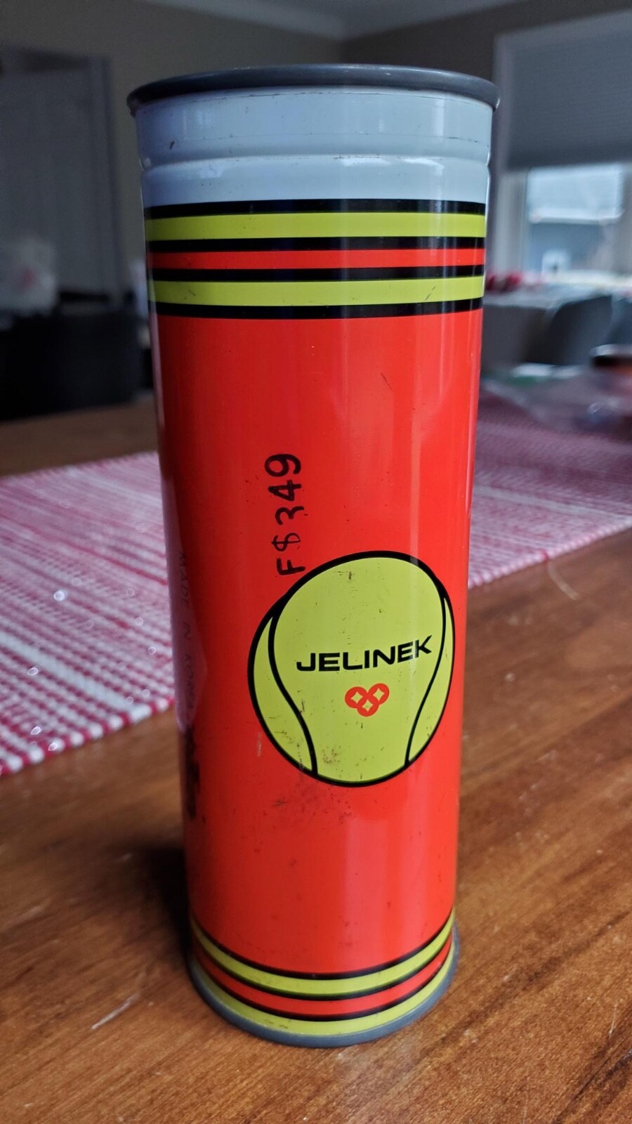 Jelinek Vintage Tennis Ball Can Sealed eBay