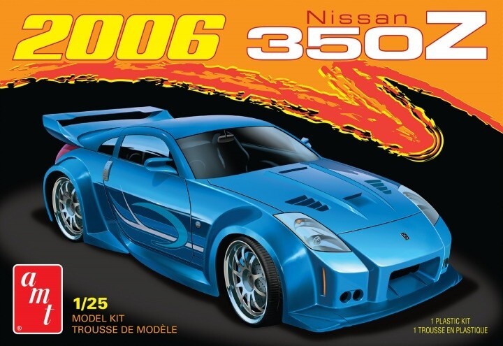 AMT 1220 1:25th scale 2006 Nissan 350Z