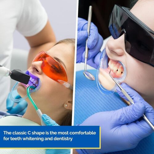 3 x Retractor de mejillas Blanqueamiento de dientes Abridor de Boca Dentista - Picture 7 of 16