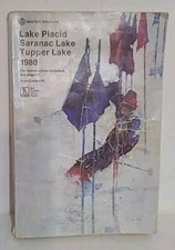 Vintage 1980 Bell System Yellow Pages Lake Placid with Olympics Venue Insert