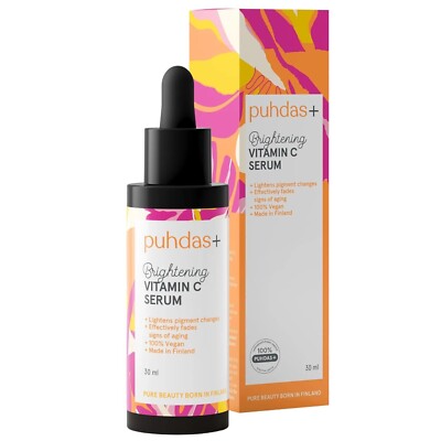 puhdas+ SERUM VITAMIN C   Hochdosiertes, kraftvolles, aufhellendes [30ml]