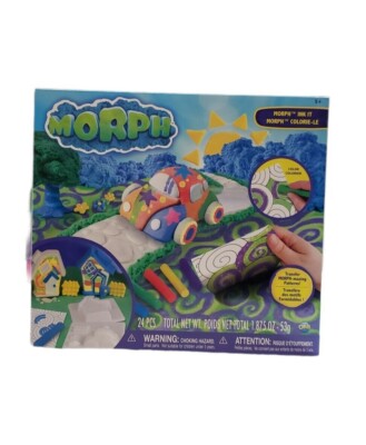 ORB Morph Ink It Play Kit Soft Sensory Clay 24 Pc Set Mold Color Copy Morph