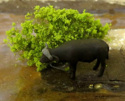 ( 1:160 ) Kaffernbüffel H 1 cm von Klingenhöfer Miniaturen ( Spur N ) N-TW01