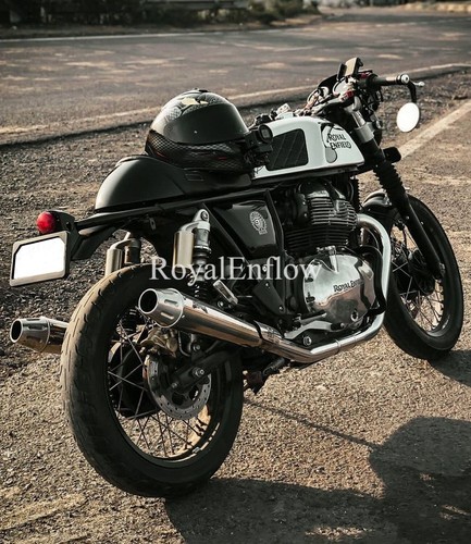 Fit For Royal Enfield Moto Torque Silencer for Continental GT 650 - - Bild 4 von 6