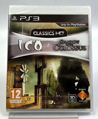 PS3 ICO & Shadow Of The Colossus Classics HD, UK Pal, Neu und Factory Sealed