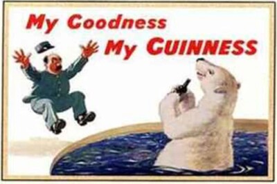 Guinness Polar Bear My Goodness My Guinness Poster spg/1114