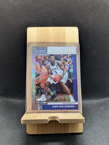 Zion Williamson 2019 Panini Contenders DP Game Day Ticket Cracked Ice Rookie /23