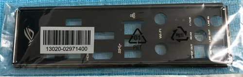 ASUS IO SHIELD FOR ASUS ROG STRIX Z270I GAMING ,Z370I GAMING , ORIGINAL - Photo 2/2