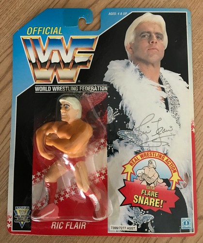 WWF Hasbro Ric Flair wrestling action figure MOC...