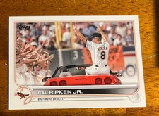Cal Ripken Jr 2022 Topps Update #US219 Photo Image Variation SP Orioles