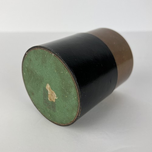 Portasigarette vintage Germania ottone pelle - Foto 7 di 24