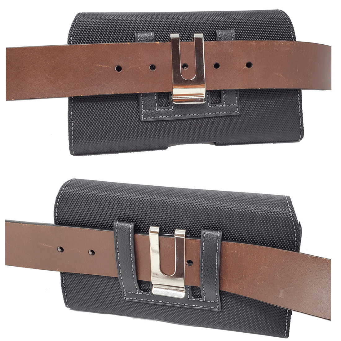 Cell Phone Pouch Tactical Holster Metal Belt Clip Loop Rugged Case (6 sizes) - Picture 44 of 57