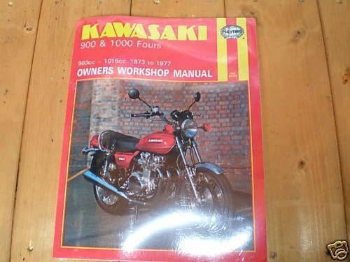 Kawasaki Motorcycle Manuals and Literature Repair 1976