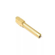 Agency Arms Mid Line Barrel 9mm Fluted Fits Gen 5 Glock 19 Gold TiN MLG19G5FTiN