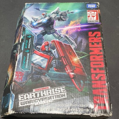 Transformers Earthrise ER EX-18 Ironhide & Prowl Toy Hobby 2021 Takara Tomy