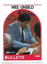 WES UNSELD CO 1989-90 HOOPS CARD NM-MT+ CONDITION