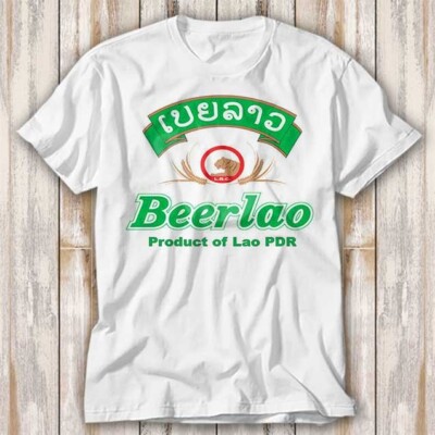 Beerlao Beer Laos Asia Product of Lao PDR T Shirt Adult Top Tee Unisex 3953