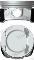 NÜRal Kolben FüR Opel Corsa D S07 1.4 S10 J Chevrolet Aveo Stufenheck T300