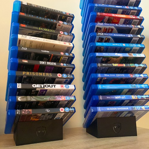 Wall Mount Games Tower Rack Storage XBOX PS4 PS5 Game Tidy Game Stand Consoles - Picture 11 of 14